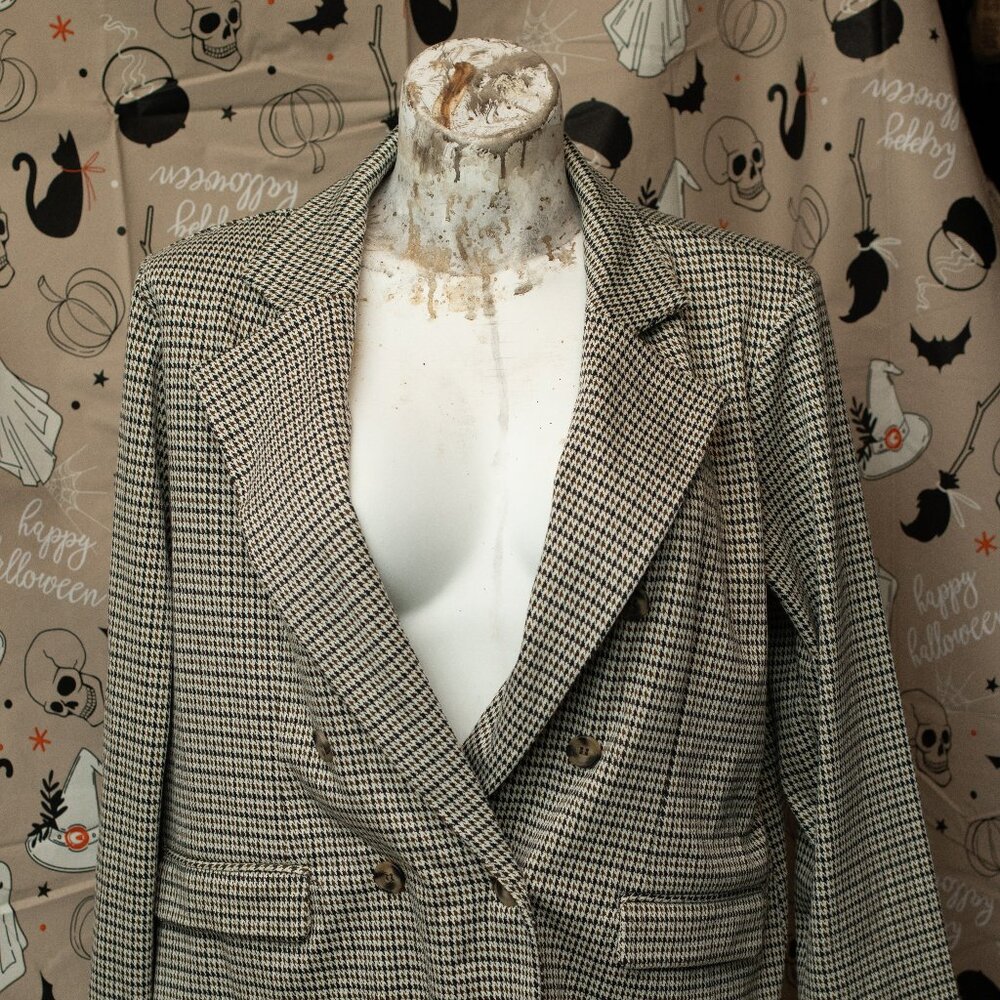 Plaid Blazer
